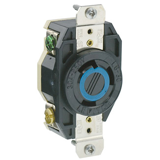 TOMACTE 2P 3H 30A 250V NEMA L6-30R LEVITON