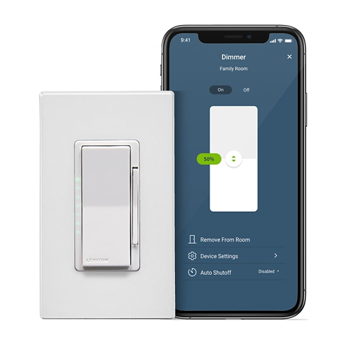DIMMER UNIVERSAL 600W-120V WI-FI DECORA SMART BLANCO LEVITON