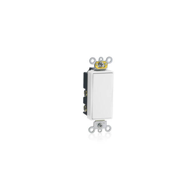 BOTON TIMBRE 15A 120/277V BLANCO DECORA LEVITON