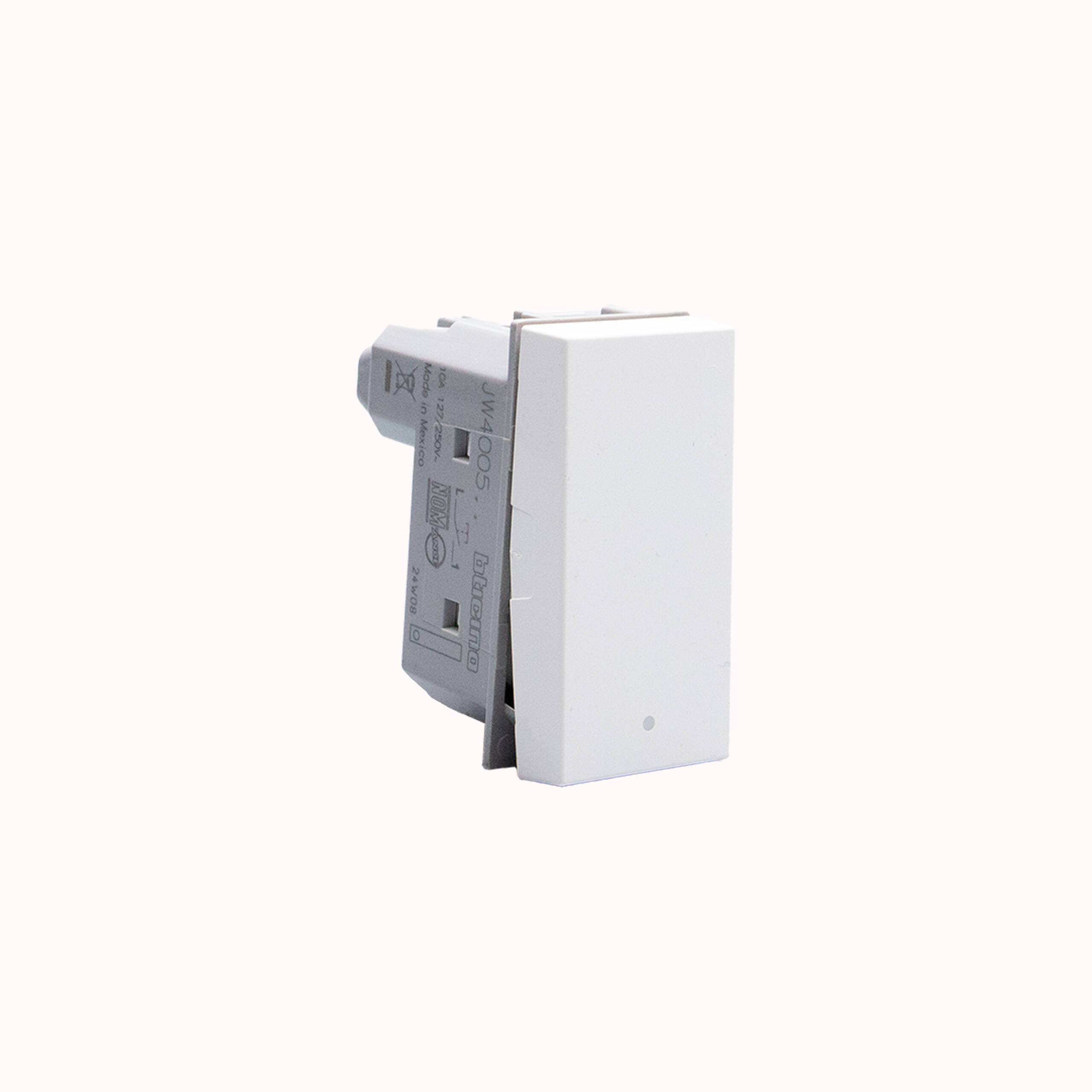 BOTON TIMBRE 120V MATIX GO BLANCO BTICINO - Imagen 3