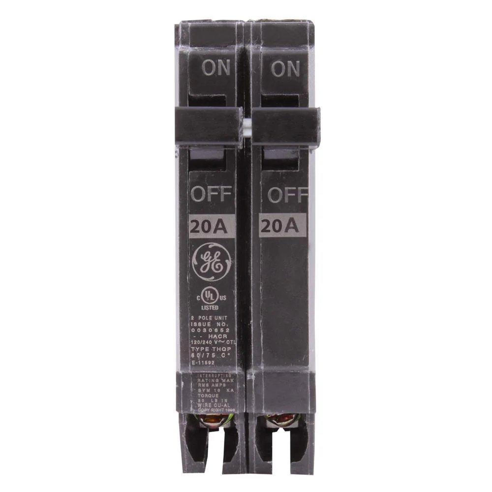 BREAKER FINO 2 POLOS 20A ABB