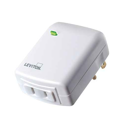 DIMMER UNIVERSAL 300W-120V Z-WAVE PLUS ENCHUFABLE DECORA SMART BLANCO LEVITON