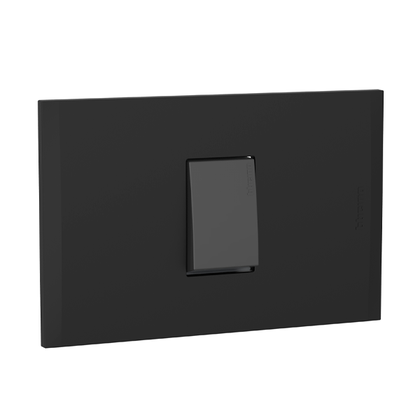 BOTON TIMBRE NOBILE NEGRO BTICINO