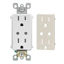 TOMACTE DOBLE C/TIERRA 15A-125V TAMPER RESIST Z-WAVE DECORA SMART BLANCO LEVITON