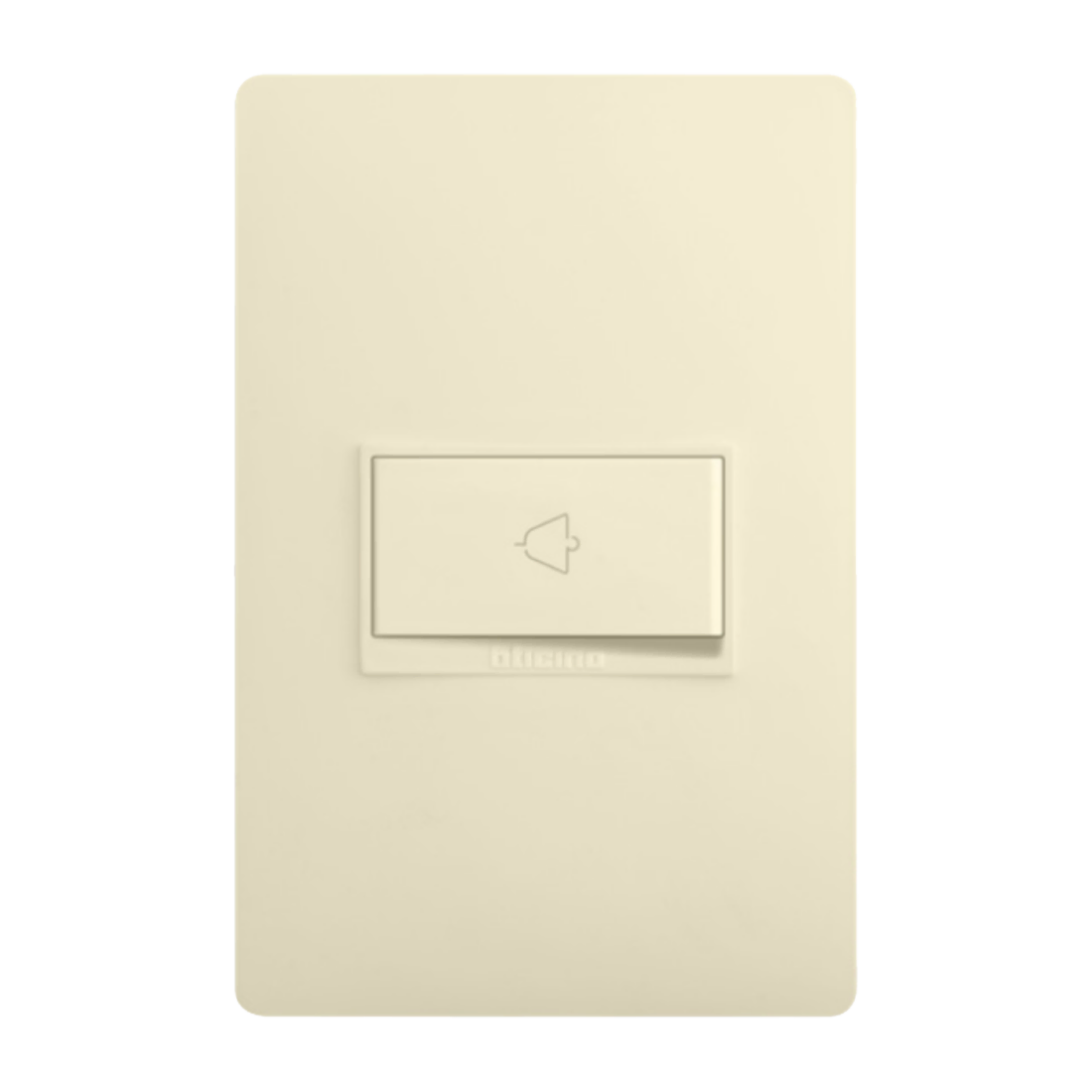 BOTON TIMBRE LUZICA MARFIL BTICINO