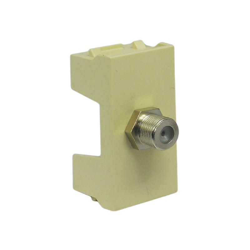 TOMA COAXIAL P/TV MARFIL CIEN LEVITON