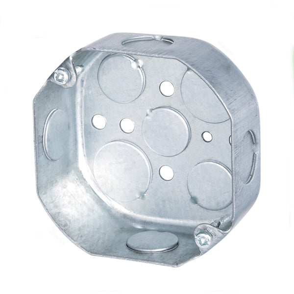 CAJA DE REGISTRO OCTAGONAL DE 1/2 STEER OUT