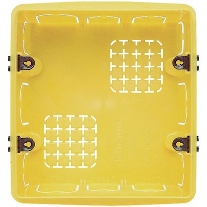 CAJA PLASTICA DE EMPOTRAR 6M 3+3 4X4 BTICINO