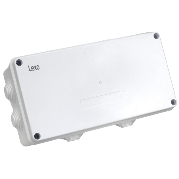 CAJA REGISTRO PLASTICA 200X100X70 ANDELI