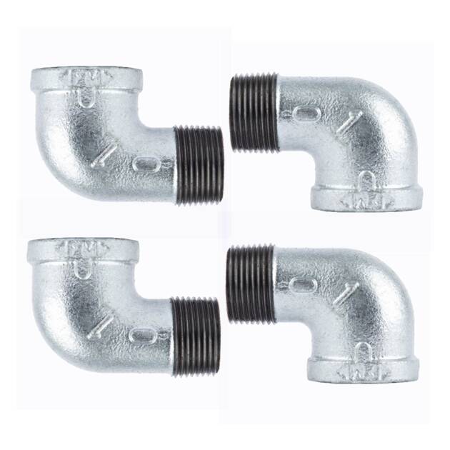 CODO GALVANIZADO DE 1 STEER OUT