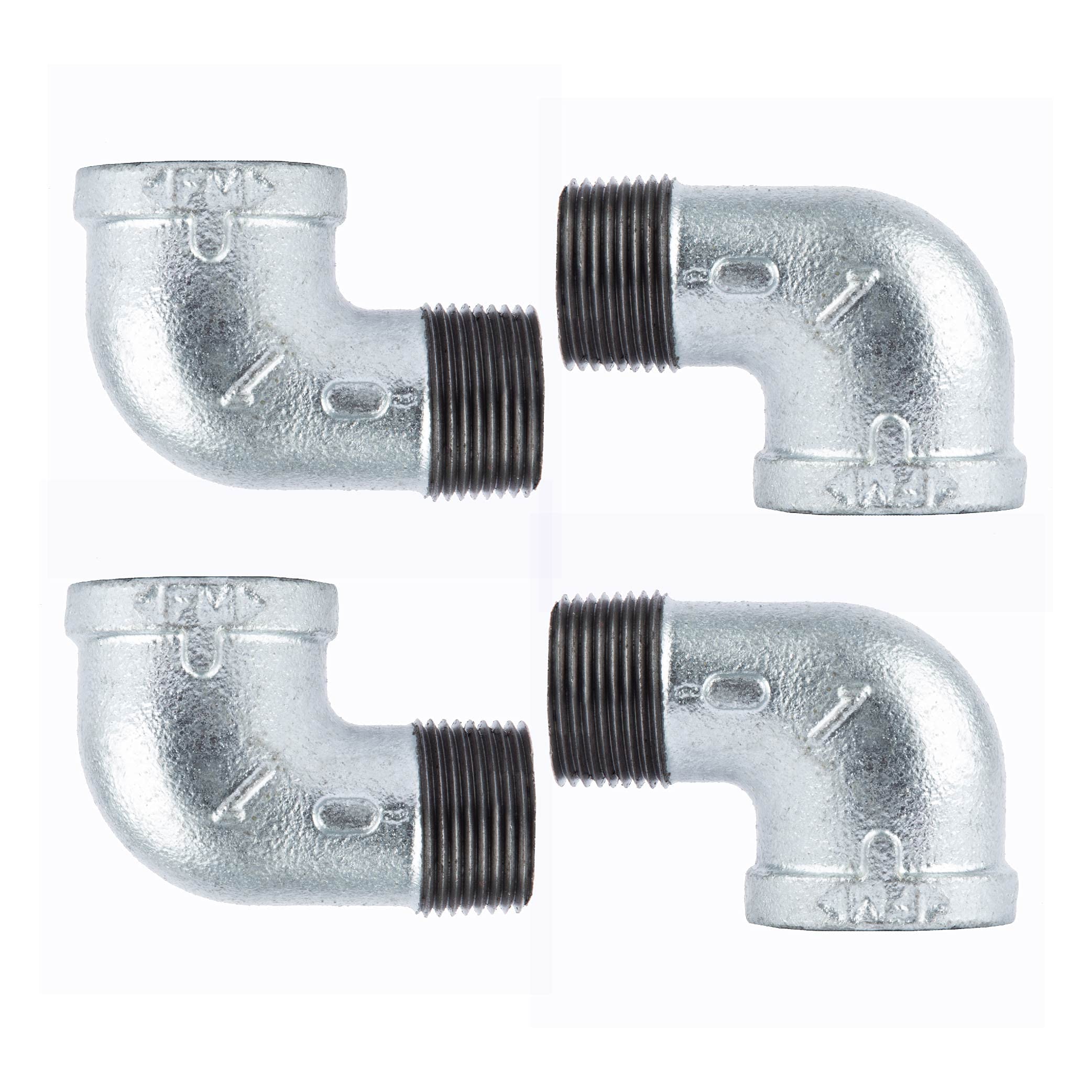 CODO GALVANIZADO DE 1 STEER OUT