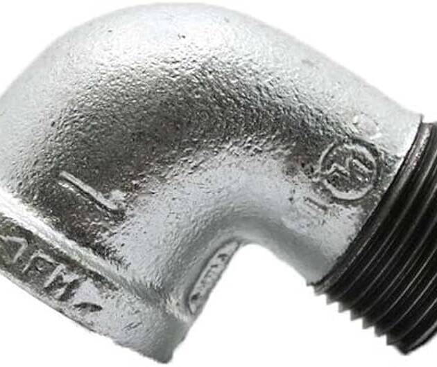 CODO GALVANIZADO DE 2 STEER OUT