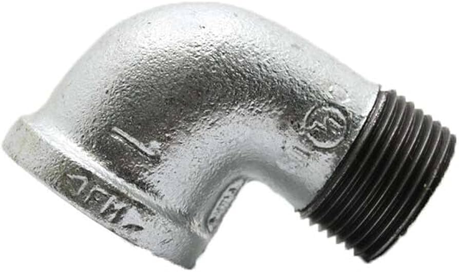 CODO GALVANIZADO DE 2 STEER OUT