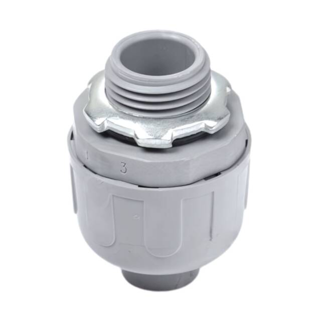 CONECTOR LIQUID TIGHT RECTO PLASTICO DE 1/2 STEER OUT