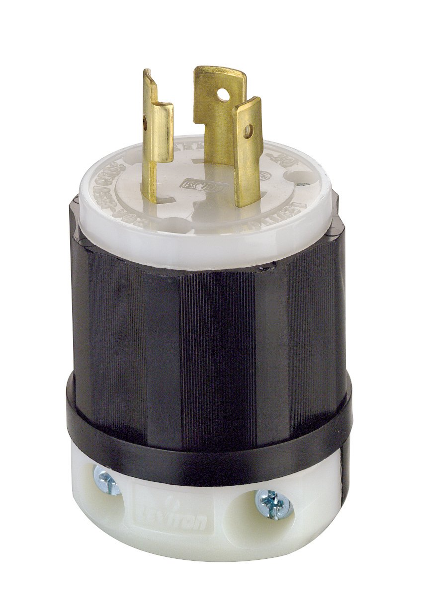 ENCHUFE 2P 3H 20A 125V NEMA L5-20P LEVITON