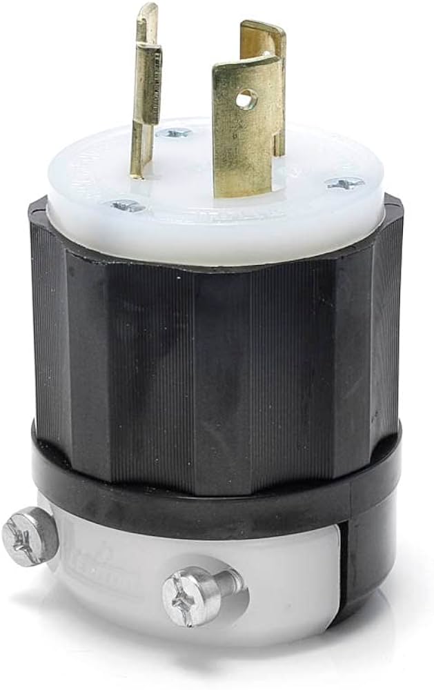 ENCHUFE 2P 3H 30A 250V NEMA L6-30P LEVITON