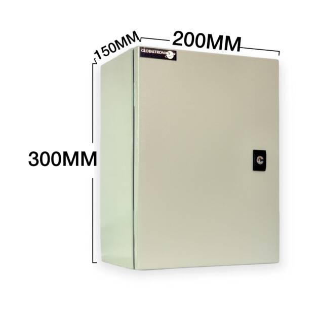 GABINETE METALICO 300X200X150 (12X8X6) ANDELI