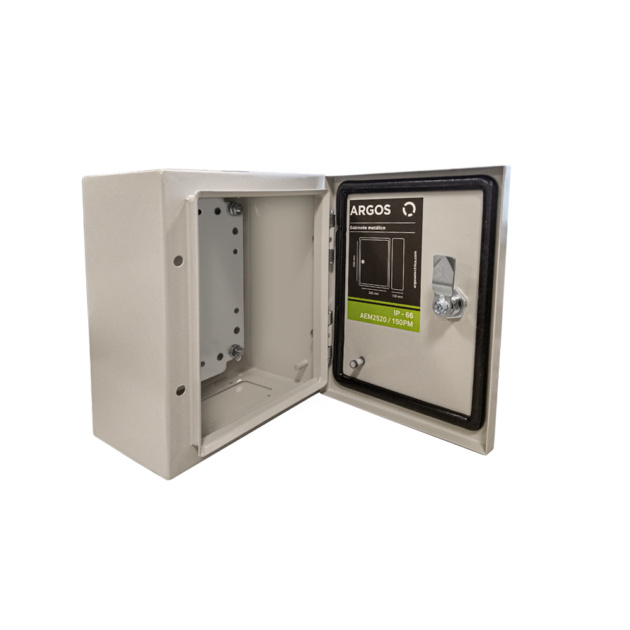 GABINETE METALICO 350X200X200 (14X8X8) ANDELI