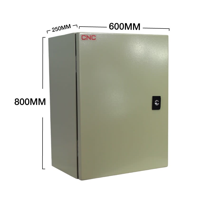 GABINETE METALICO 800X600X250 (31.5X23.5X10) ANDELI