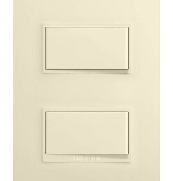 INTERRUPTOR DOBLE 3W NOBILE MARFIL BTICINO