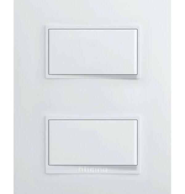 INTERRUPTOR DOBLE LUZICA BLANCO BTICINO