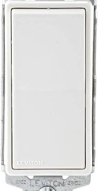 INTERRUPTOR SENCILLO 15A 120/277V BLANCO DECORA LEVITON