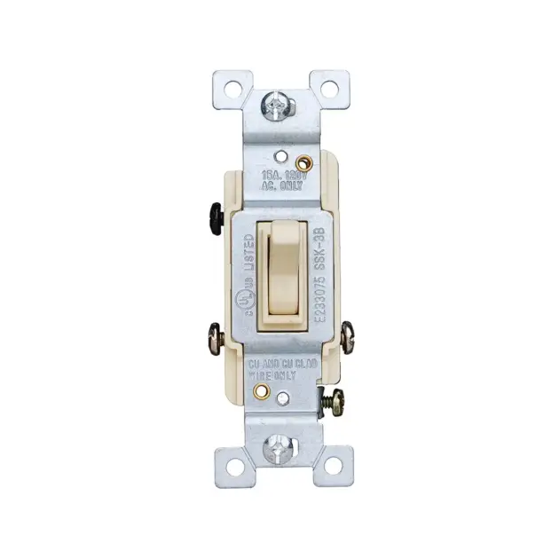 INTERRUPTOR SENCILLO 3W 15A-120A Z-WAVE DECORA SMART BLANCO LEVITON
