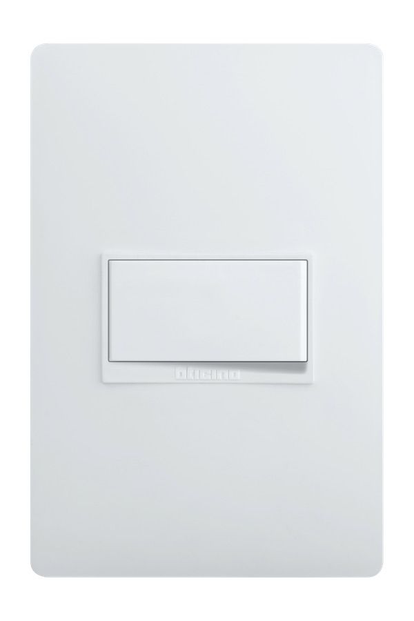 INTERRUPTOR SENCILLO 3W LUZICA BLANCO BTICINO