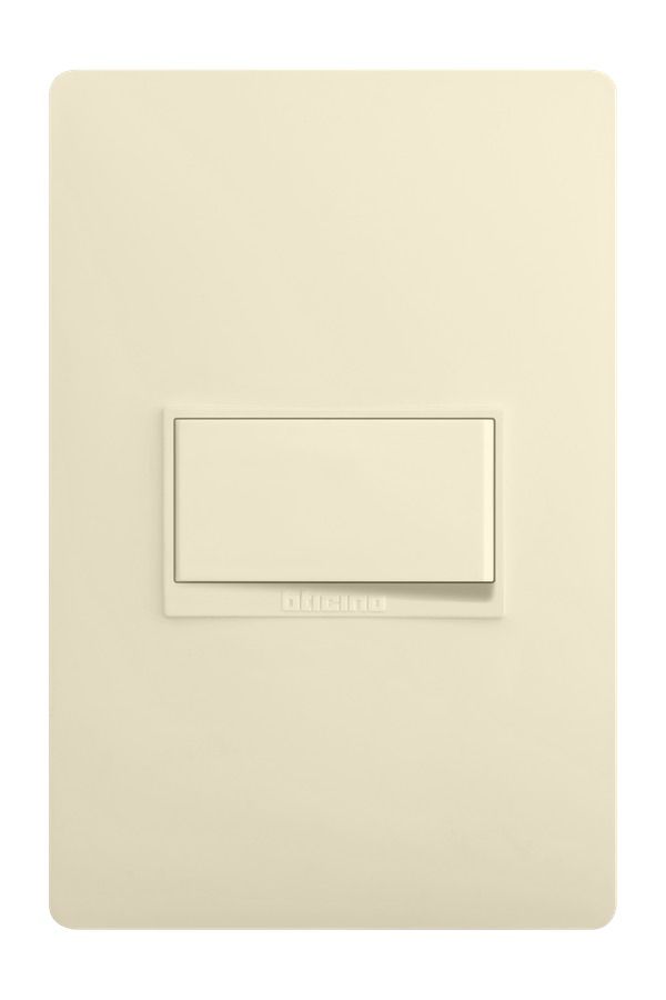 INTERRUPTOR SENCILLO 3W LUZICA MARFIL BTICINO