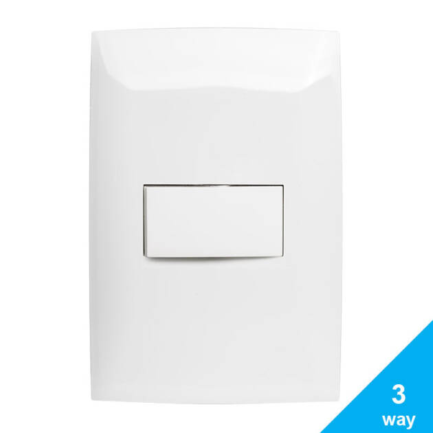 INTERRUPTOR SENCILLO 3W MARFIL CIEN LEVITON