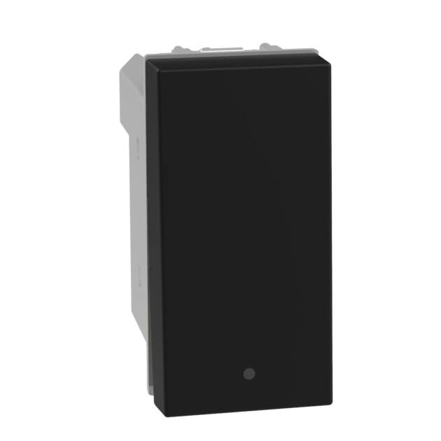 INTERRUPTOR SENCILLO MATIX GO NEGRO BTICINO