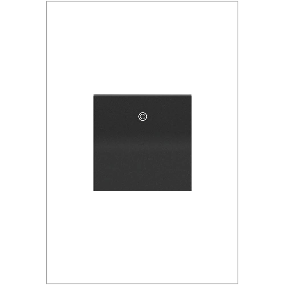 INTERRUPTOR SENCILLO/4W  2M GRAFITO ADORNE