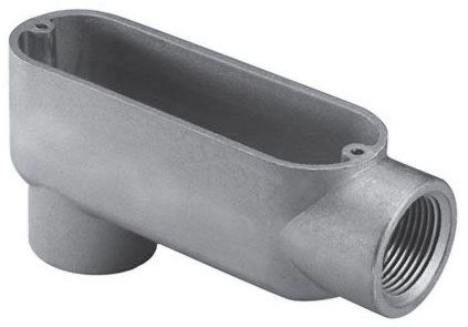 LETRA GALVANIZADA LL DE 1/2 STEER OUT