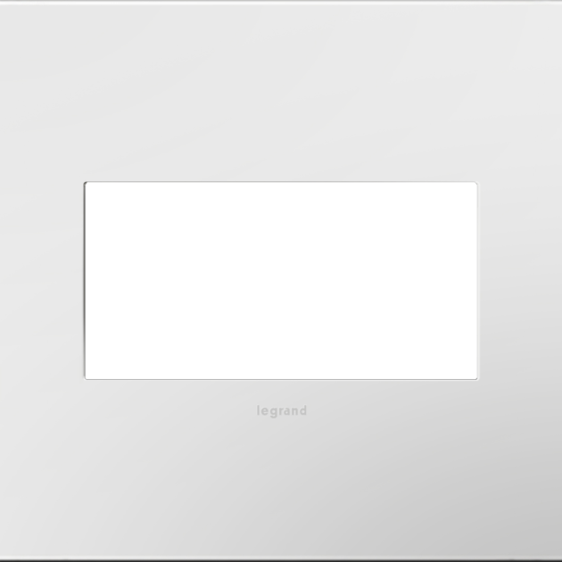 PLACA 2M 2G BLANCO GLOSS ADORNE