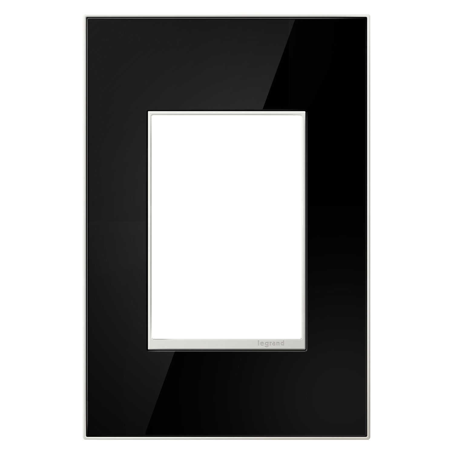 PLACA 3M 1G NEGRO ESPEJO ADORNE