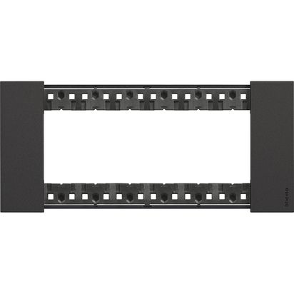 PLACA 6M NEGRO LIVING NOW BTICINO