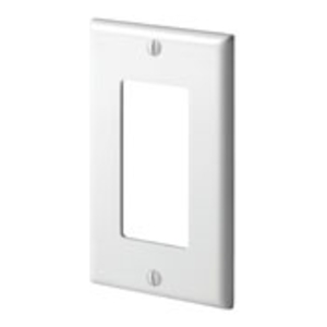 PLACA C/TORNILLOS LIGHT ALMOND DECORA LEVITON