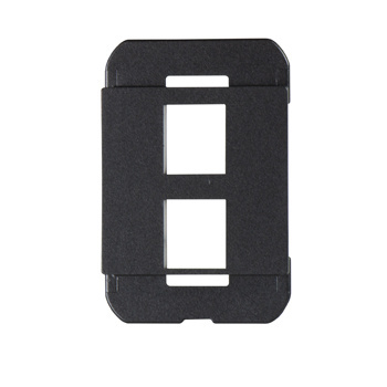 SOPORTE DOBLE DE CONECTIVIDAD 2M GRAFITO ADORNE