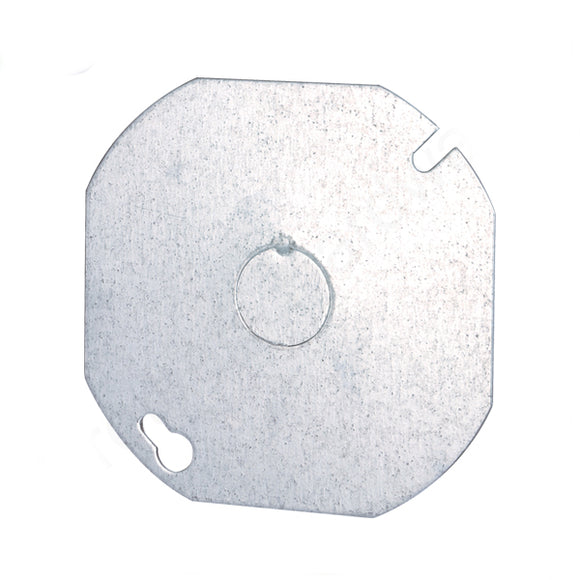 TAPA METALICA OCTAGONAL K.O 1/2