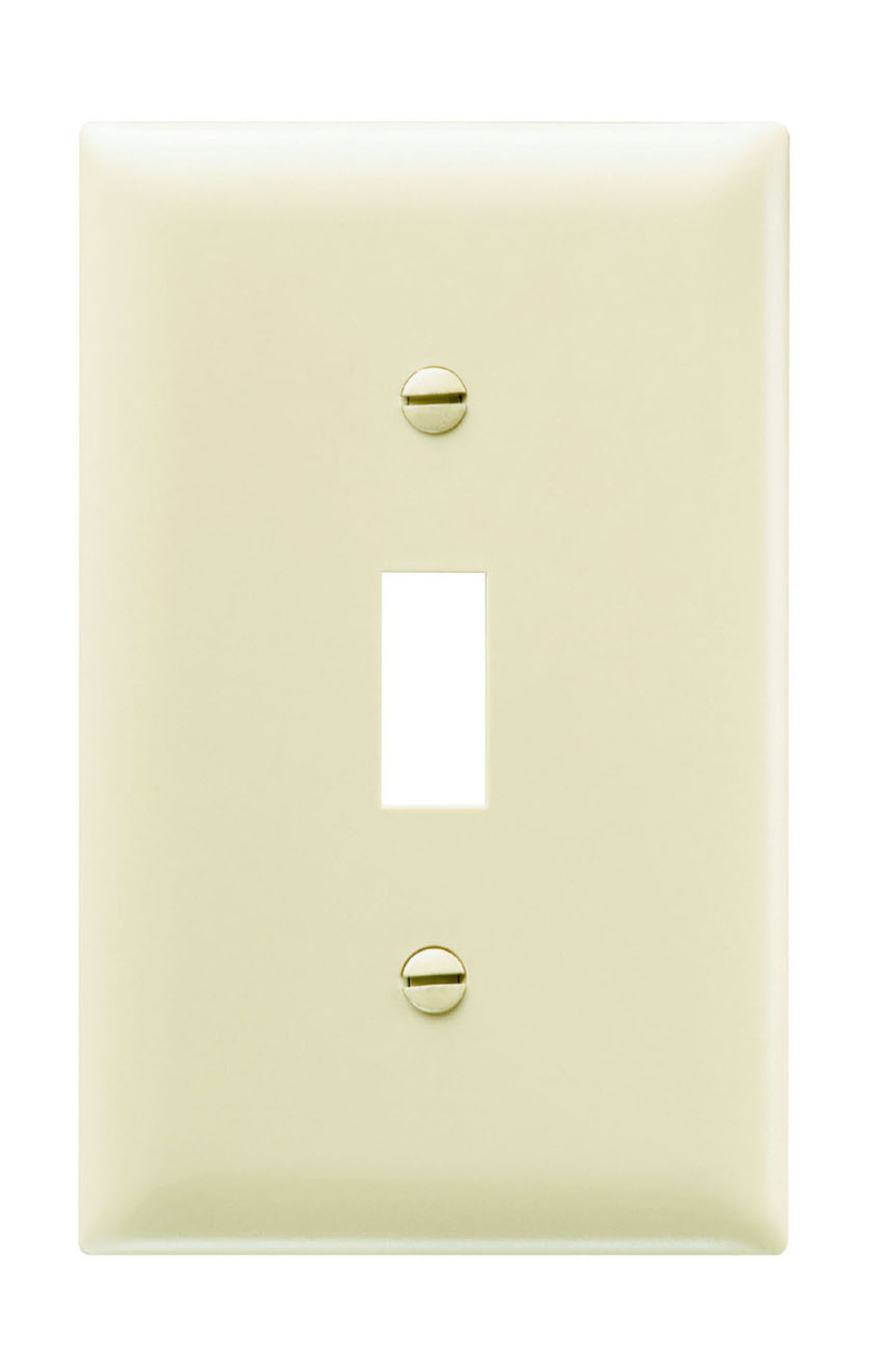 TAPA PLASTICA SENCILLA 2X4 P/INTERRUPTOR MARFIL LEGRAND