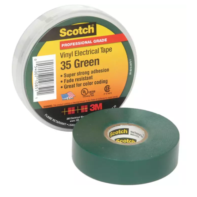 TAPE SCOTH 35 VERDE 3M