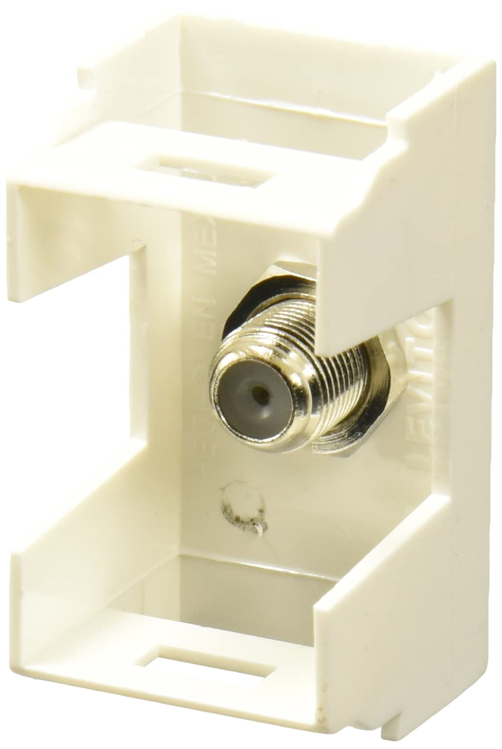 TOMA COAXIAL P/TV SENCILLO MODULAR BLANCO DECORA LEVITON