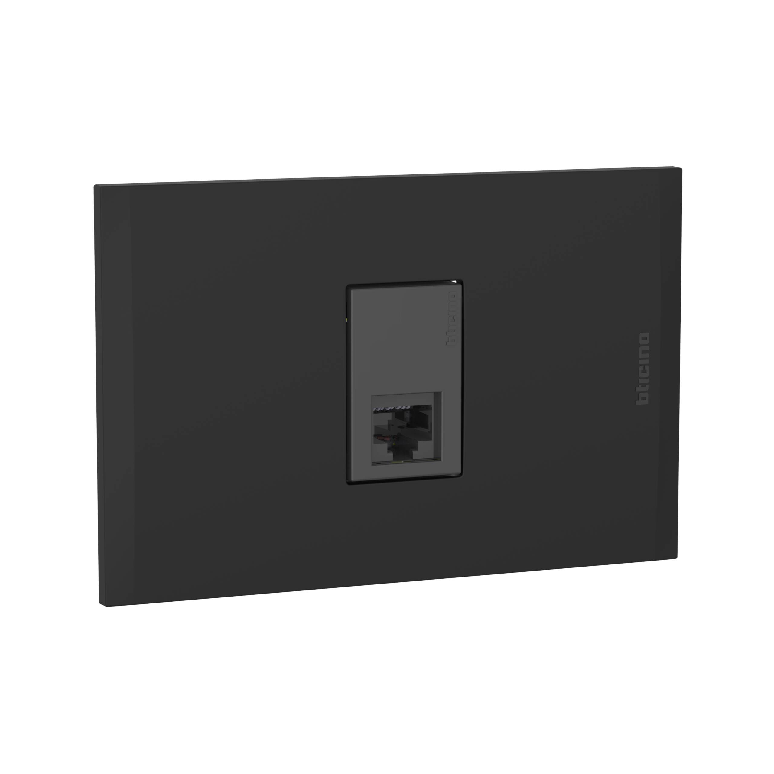 TOMA PARA DATA 6 PARES NOBILE NEGRO BTICINO