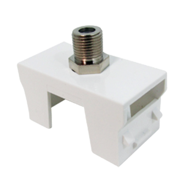 TOMA PARA TELEFONO SENCILLO MODULAR BLANCO DECORA LEVITON