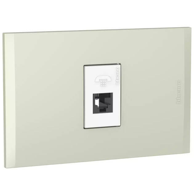 TOMA SENCILLO TELEFONO 4H NOBILE CHAMPAGNE BTICINO