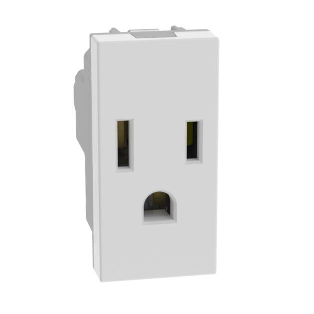 TOMACTE SENCILLO S/TIERRA 120V MATIX GO BLANCO BTICINO